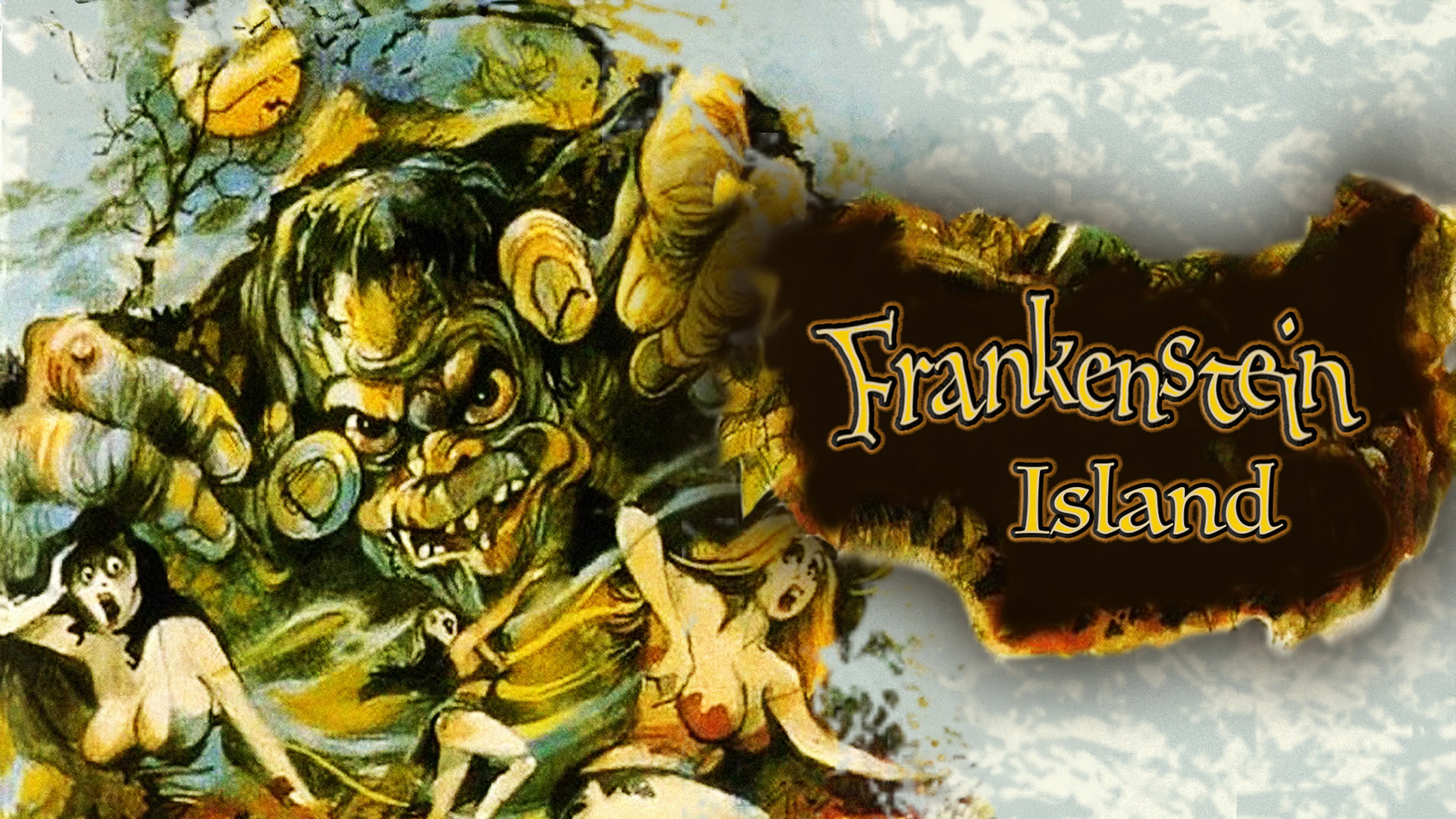 Frankenstein Island poster